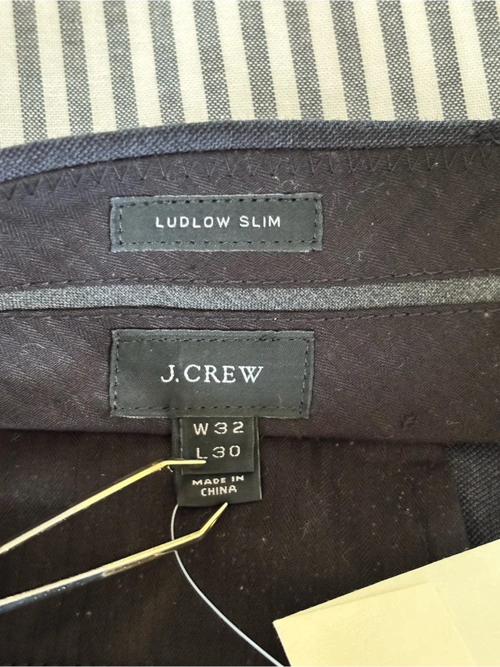 J. Crew Ludlow Men's Dark Navy Two Piece Suit